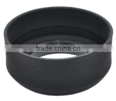 JJC LS-52WA Rubber Collapsible Silicone Lens Hood for Wide Angle Lens 52MM