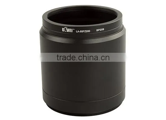 Kiwifotos Lens adapter tube LA-55FZ200 provides 55mm filter mount for Panasonic DMC-FZ200 & Leica D-Lux4