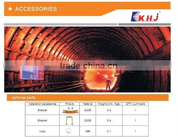 IP66 30w explosion proof led tunnel light for industrial area