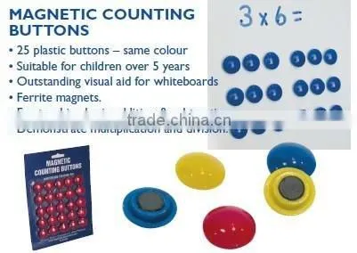 Magnetic Teaching Aid Magnetic Counting Buttions