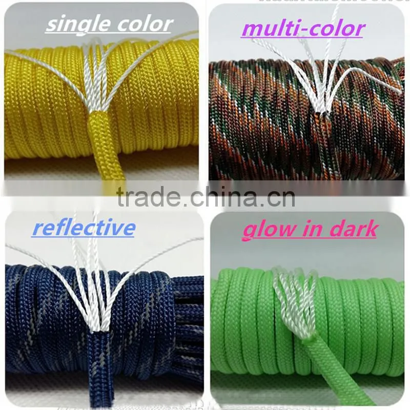 2016 christmas gifts suvival paracord bracelet flint whistle buckle