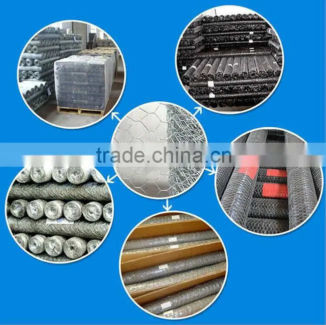 Alibaba china factory anping hexagonal wire mesh for gabion box