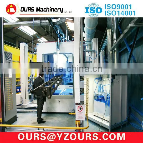 Steel tube/pipe powder coating line