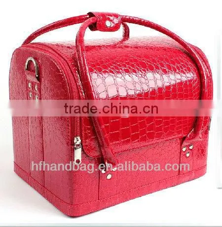 2013 newest high quality cosmetic train cases,lady's cometic bag