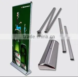 good quality wide base roll up display