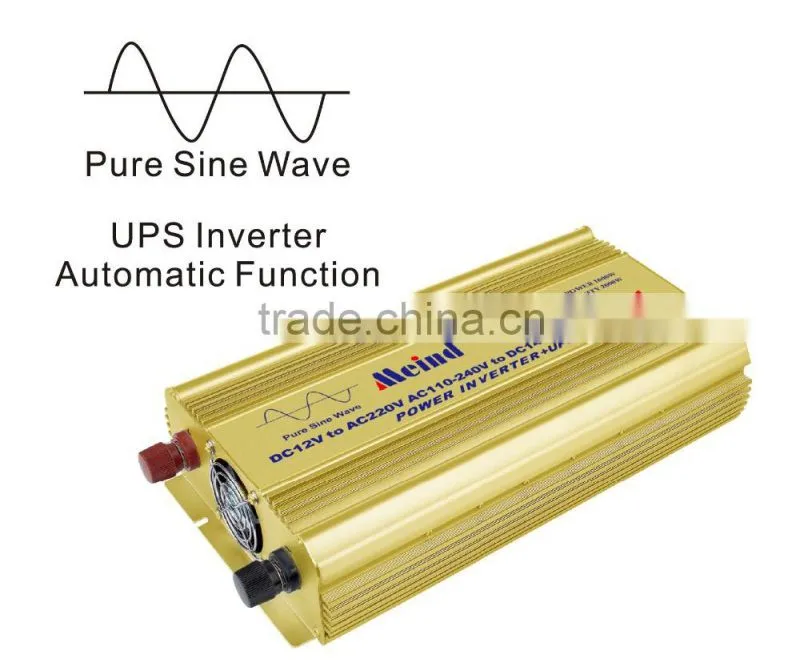 1000w UPS pure sine wave inverter UPS inverter automatic function