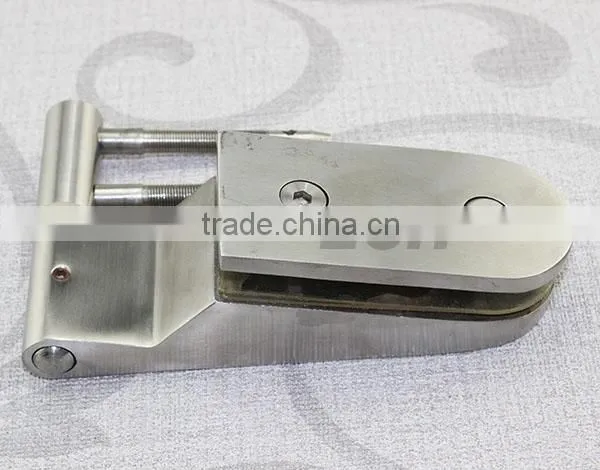Hot sale stainless steel patch fittings for glass doors glass door clamp