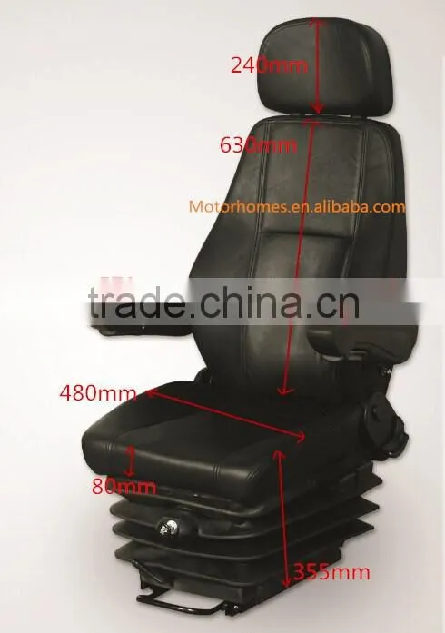 Peneumatic Suspension Seat,air Suspension Luxury Truck Driver Seats,HSA-2
