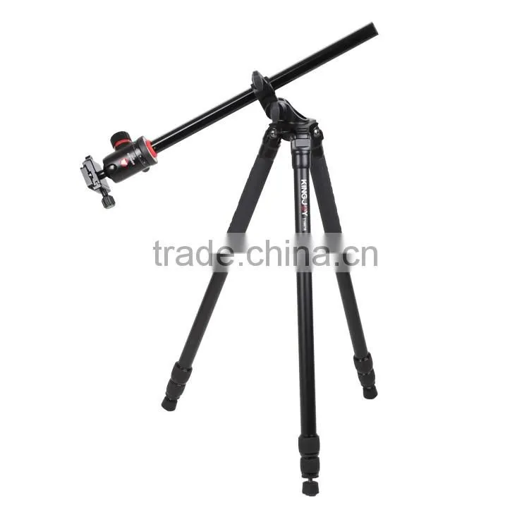 High quality versatile tripod with swiveling center column T1207R