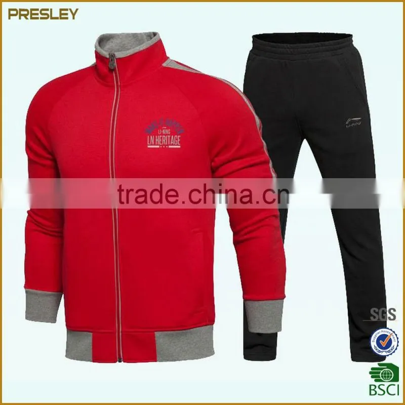 Hot sale men black zipper-up breathable polyester cheap plain hoodies for man