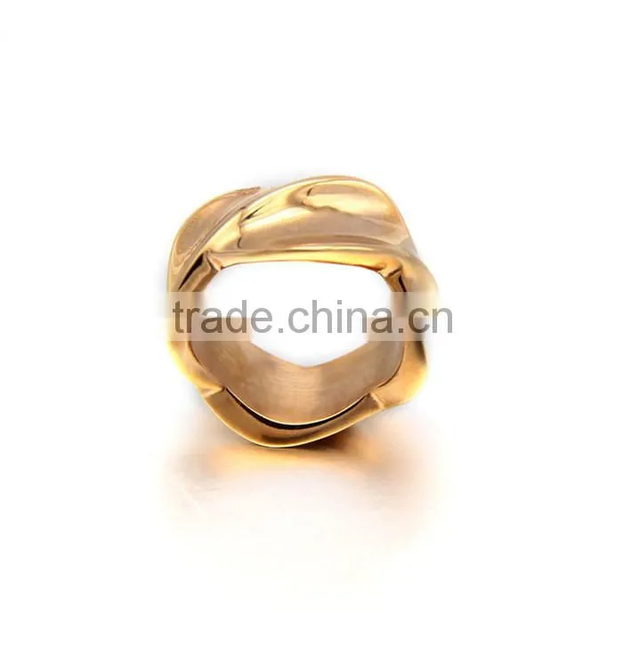 Hot sale stainless steel ring unique style jewellery ring blanks wholesale