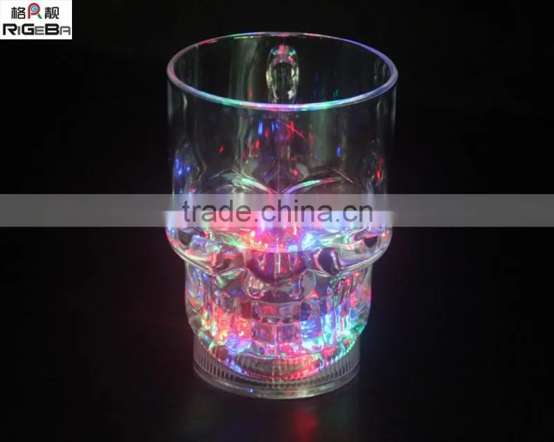 led flashing drink cups Plastic Type and Eco-Friendly Feature led flashing drink cups