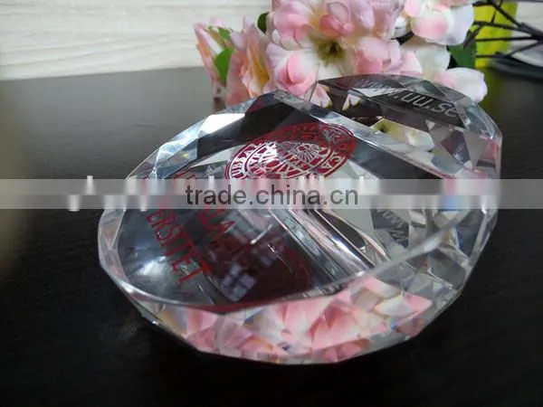 Custom Design Chinoiserie Office Crystal Pen Holder