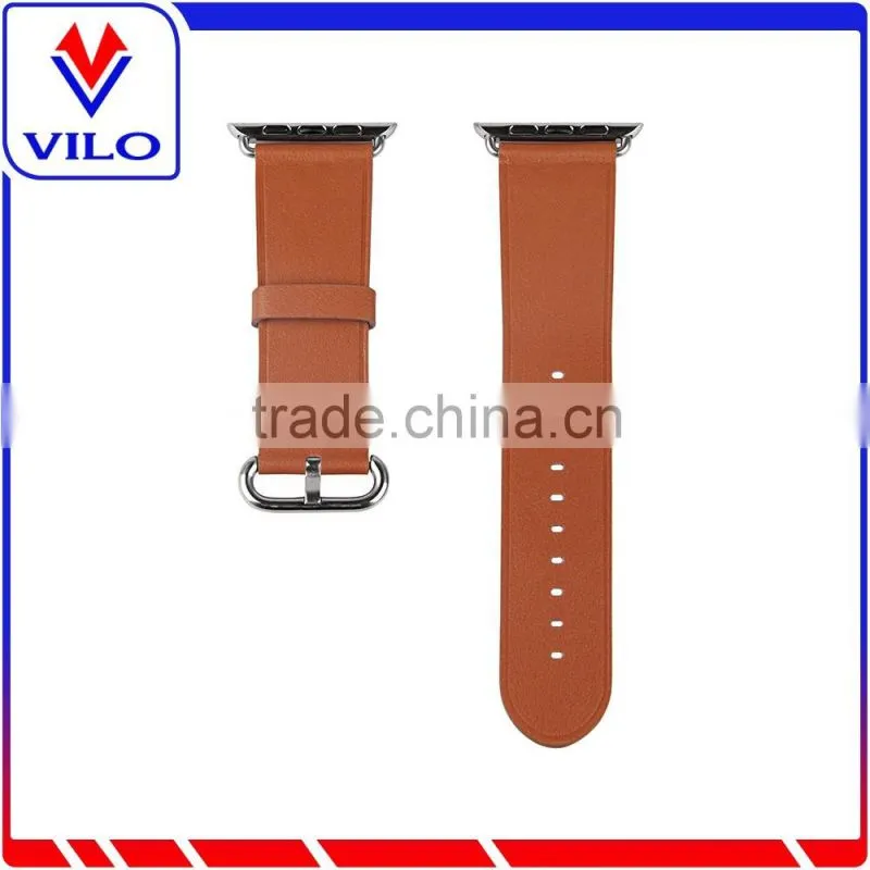 Genuine Leather Watch Band For Apple Watch 38/42mm With Adapter