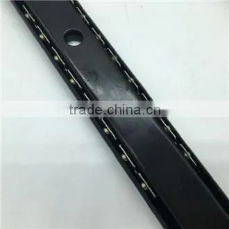 Top quality 2-fold ball bearing computer keyboard slide rail