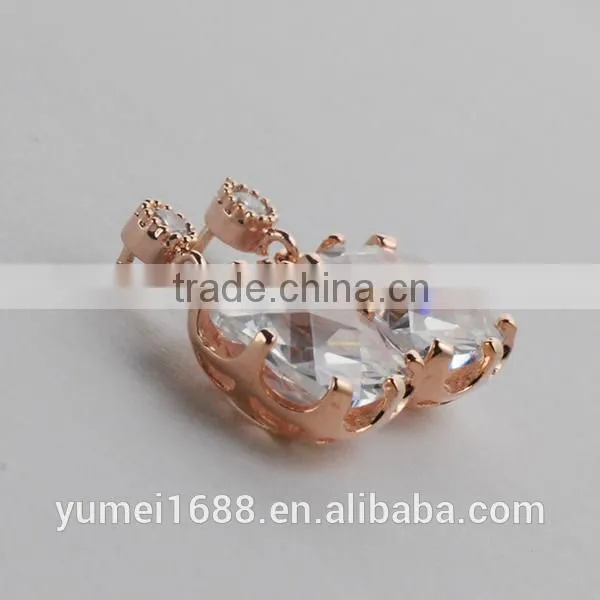 paypal Accpet 925 sterling silver crystal ball stud earrings
