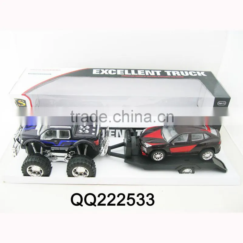 Kids big plastic friction cross-country car with 1pcs friction car,friction car for kids