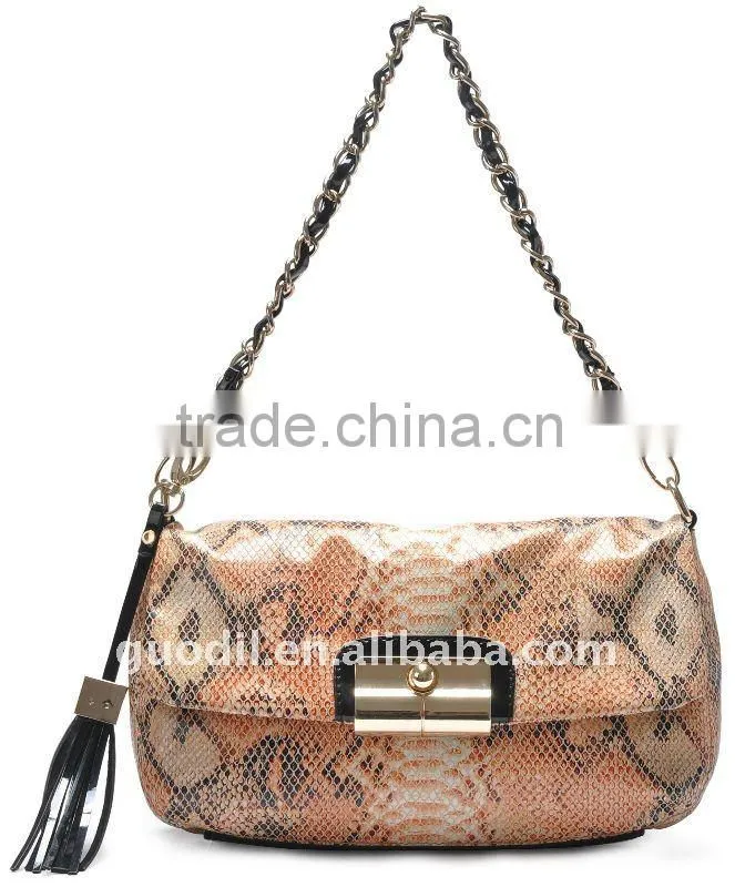 Stock newest 2012 lady PU handbags in the lowest price