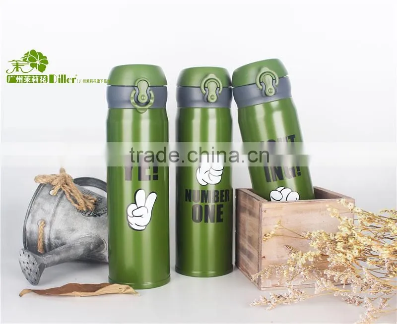 sport vacuum flask Stainless steel thermos sports water bottle
