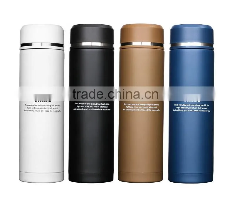 promotional gift insulated flasks and thermos stainless steel vacuum cup
