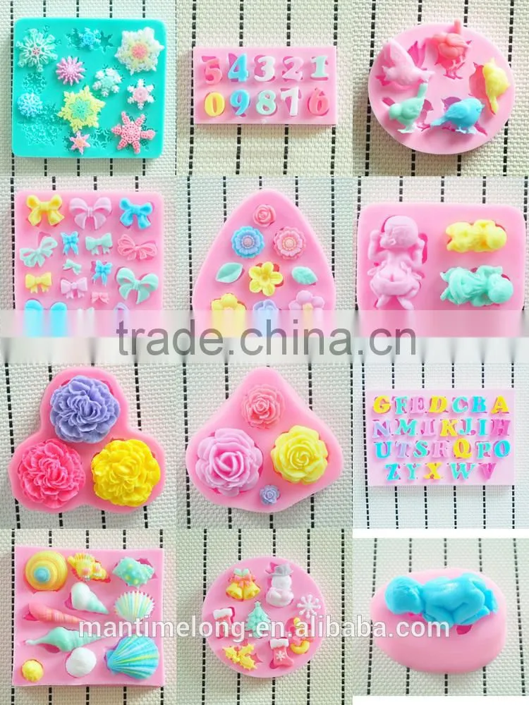 silicone bakeware set butterfly pattern