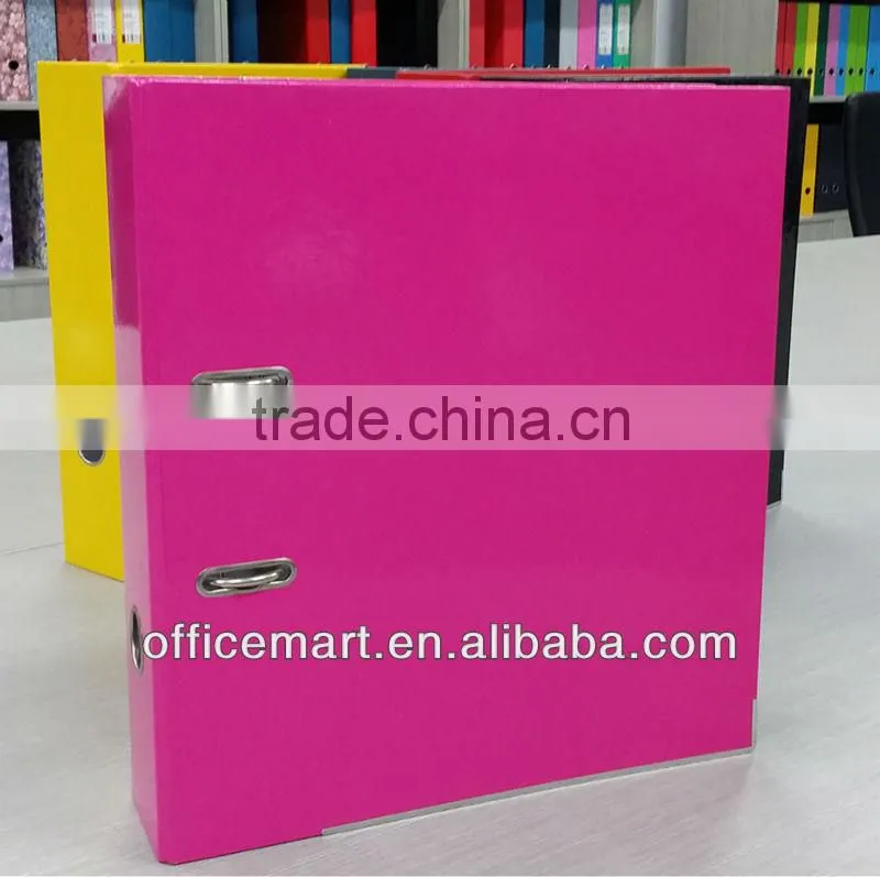 solid color lever arch file A4 with 50mm spine
