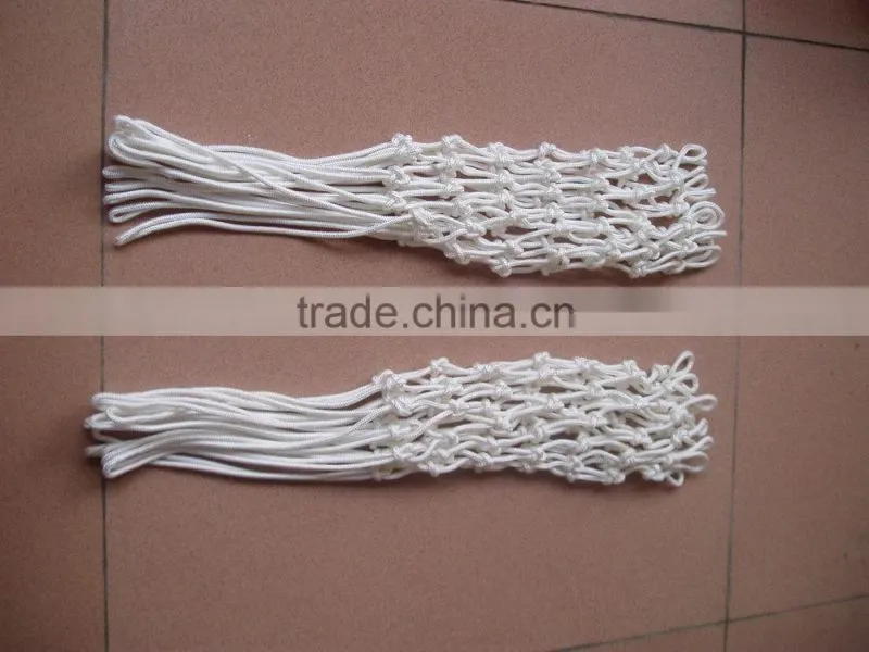 Factory OEM Heavy-duty White Basketball Net Made in China