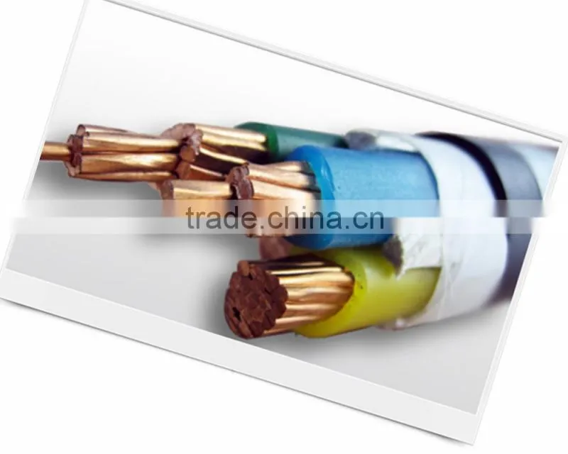 8.7/15KV solid copper conductor XLPE/PVC sheathed Power Cable, electrical power cable