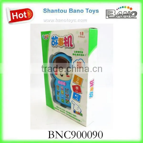 BNC900090 two colors Cartoon Story Machine Can Touch plastic toys