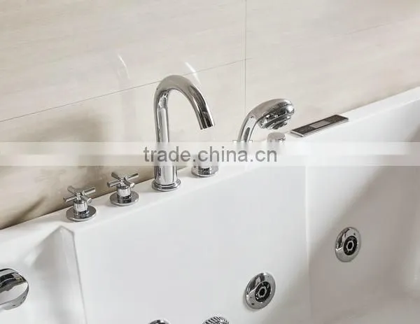 2016 Hotsale Bathtub Bathroom whirlpool massage bathtub for hotel Q323