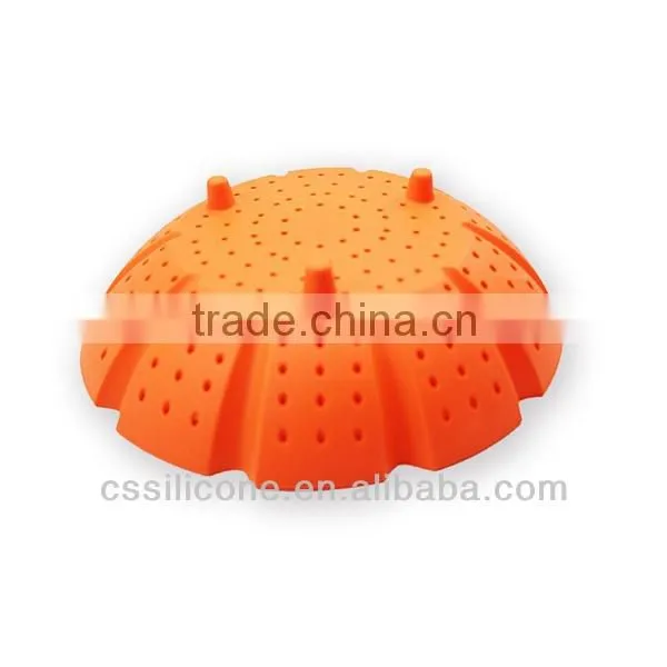 2014 newest silicone filter screen,foldable silicone filter screen with handle