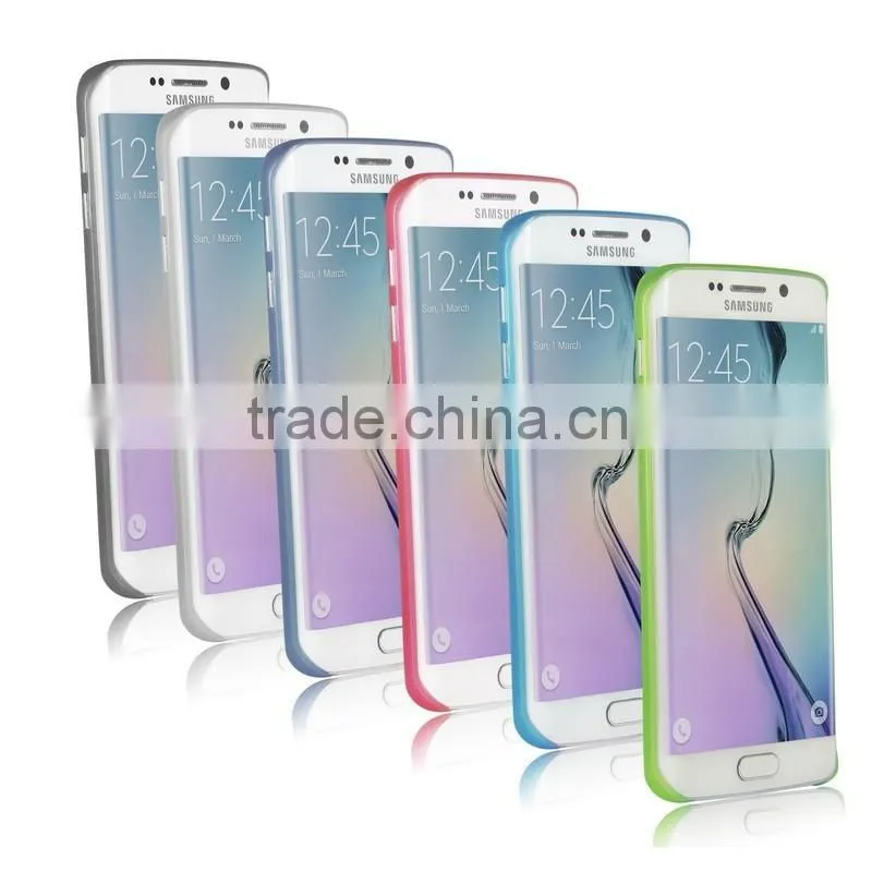 Factory precise injection mold Soft back cover PP smart phone cases For Samsung S6 edge