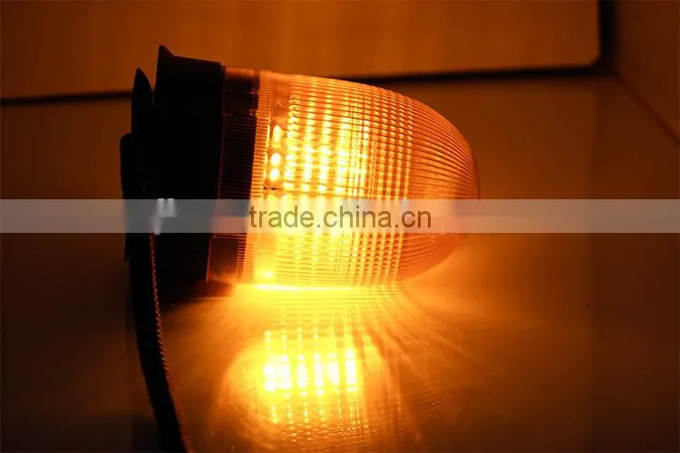 30w Automotic Yellow Led Flash Light Amber Led Emergency Warning Lights