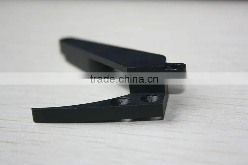 custom precision CNC machining service for high quality sheet metal aluminum milling to parts with anodizing