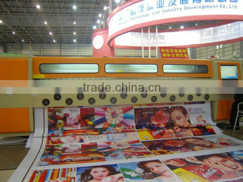 3.2m digital witcolor Solvent inkjet printer with CE certification