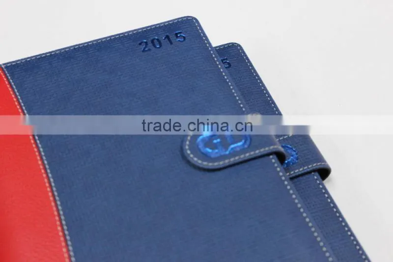 fashional loose-leaf pu leather notebook ,loose-leaf leather notebook cover