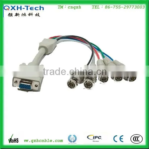 CCTV Camera HDB15Pin to BNC Connector Cable With Low Price