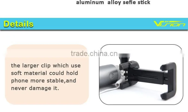 Extendable Pole Telescoping Handheld Monopod with Tripod Mount Adapter