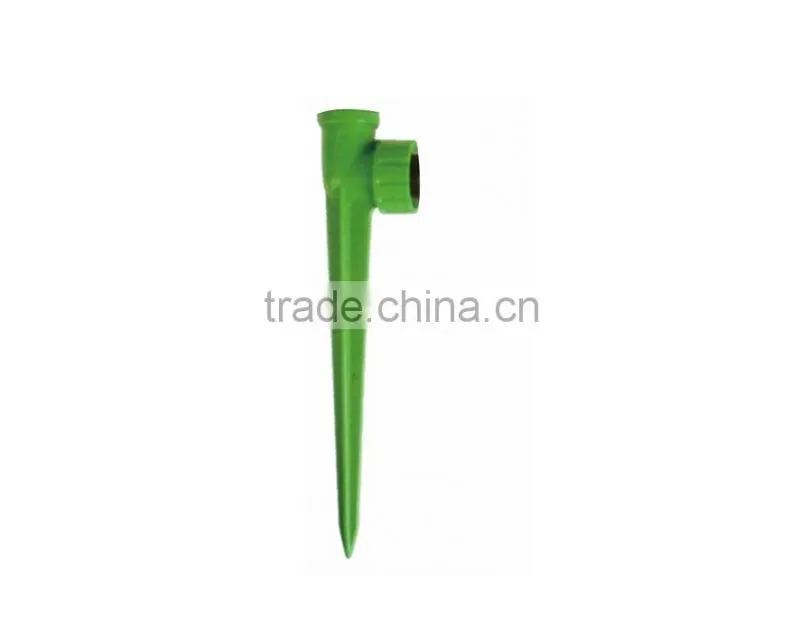1/2" female & 3/4" male sprinkler spike for irrigation equipment