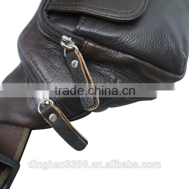 New Arrival Bags Vintage PU leather men waist sports bags outdoor travle belt wallets