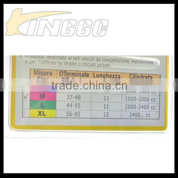 Different Sizes Universal Aluminium Turbo Sound
