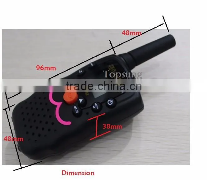 Amazon hotsale 1w long range wireless walkie talkie FRS GMRS up to 5 miles