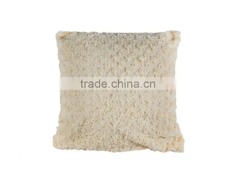 White PV Fleece Gifts Promotional Blanket with Card Ribbon Packaging