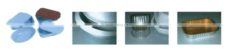 Aluminium foil container mould