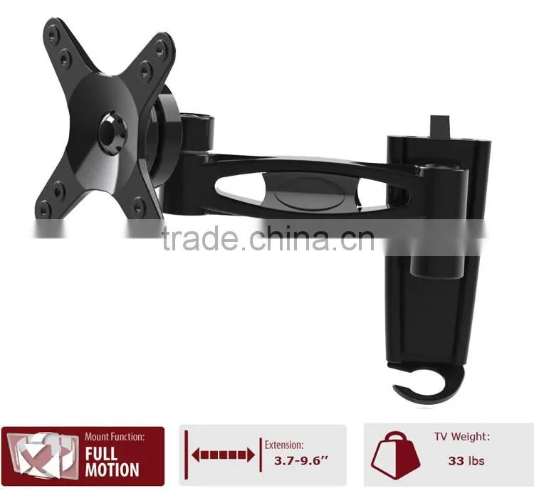 aluminium adjustable TV mounting bracket for 13"-27" screen TV