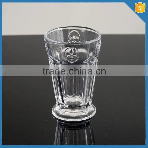 LXHY-T063 Fleur de lis design murano drinking glass wine glass
