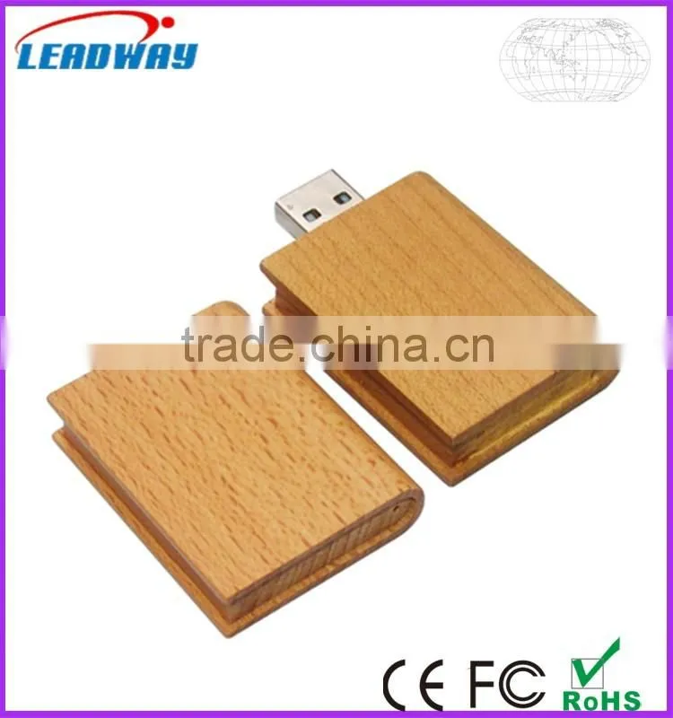 Wooden Bible Book USB 2.0 Flash Drive