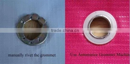 Hot sale!!!10.5 & 13.5mm eyelet Automatic grommet machine
