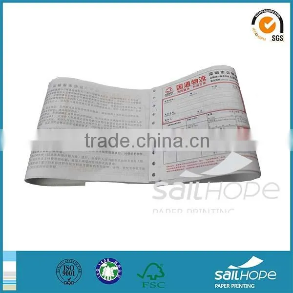 3-ply ncr computer continuous paper sales invoice