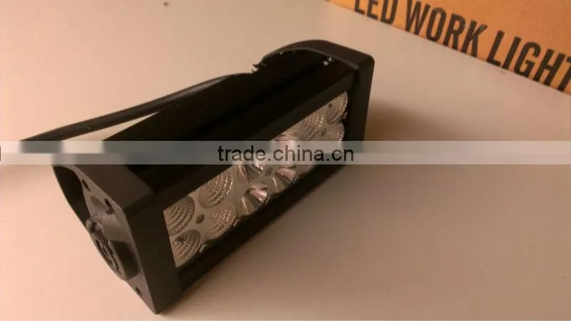 ShengWell Auto factory directly 12month warranty 36w 7" dual row epistar 10--32v epistar ip68 led light bar